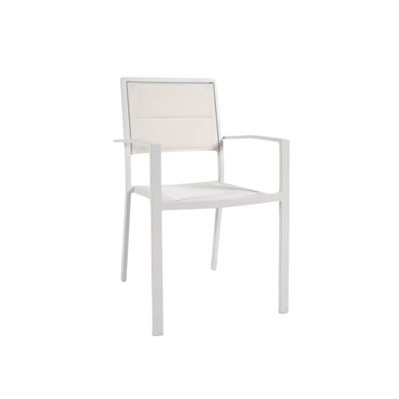 Silla exterior apilable Sirley