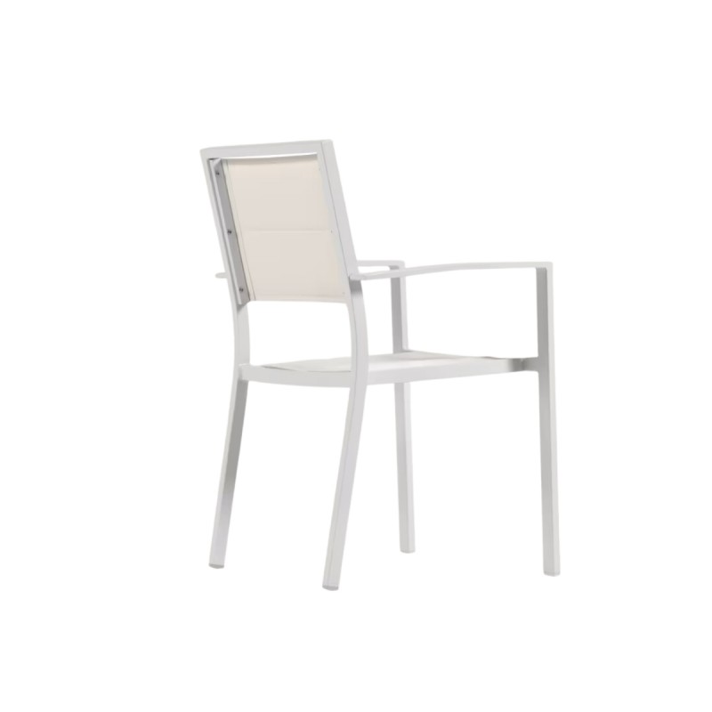 Silla exterior apilable Sirley