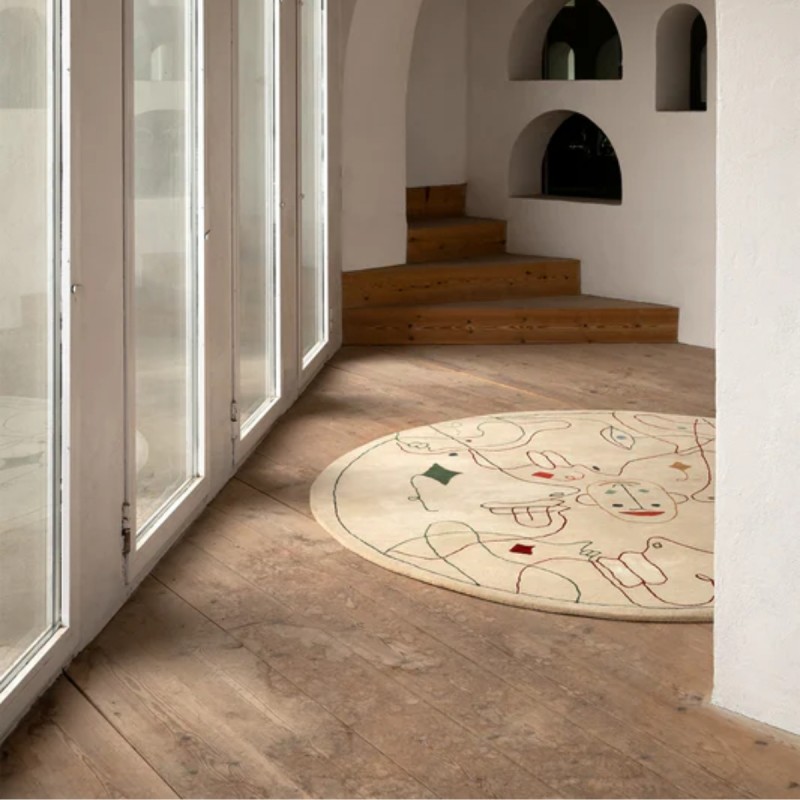 Alfombra Silhouette Tufting circular - Nanimarquina