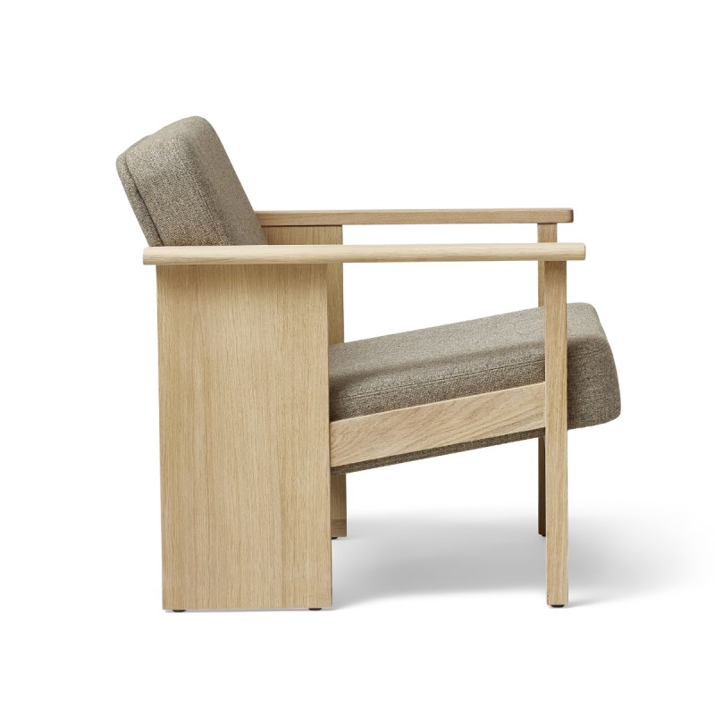  Sillón Block Roble blanco Hallingdal 65 - Form & Refine