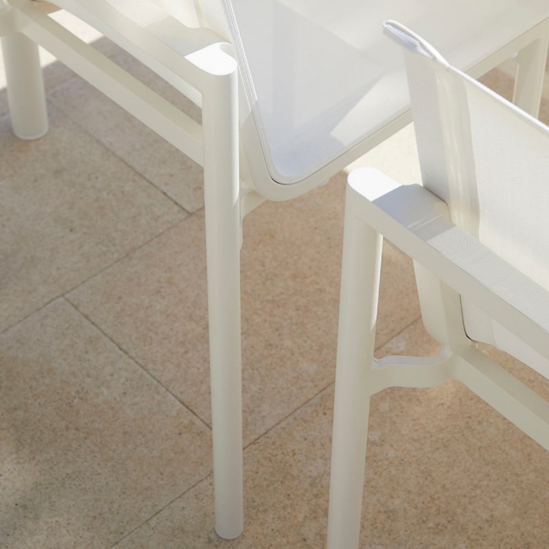 Silla Origin para jardín Point | Apilable