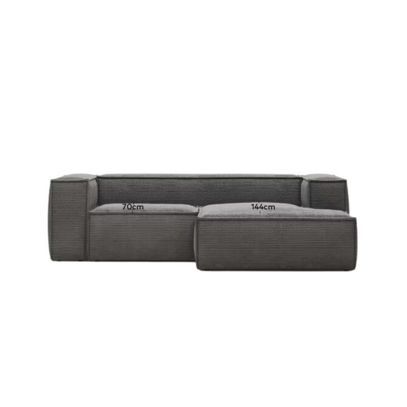 Sofa 2 Blok chaise longue derecho