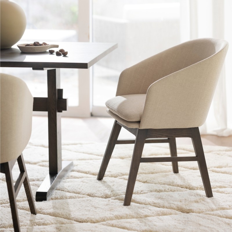 Sillón Windham en tejido beige