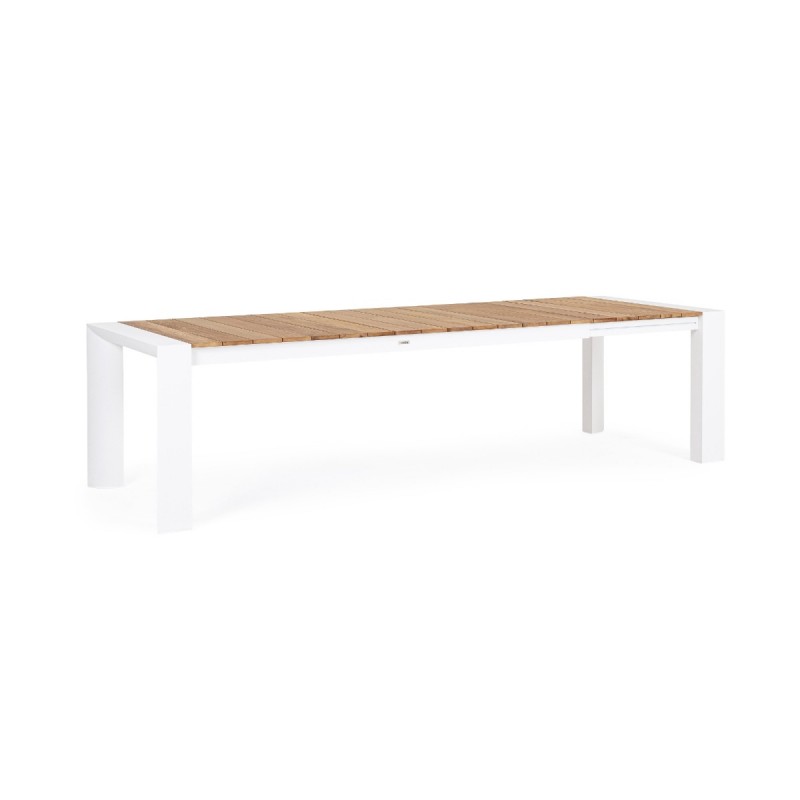 Mesa extensible Cameron blanca | Estilo nórdico