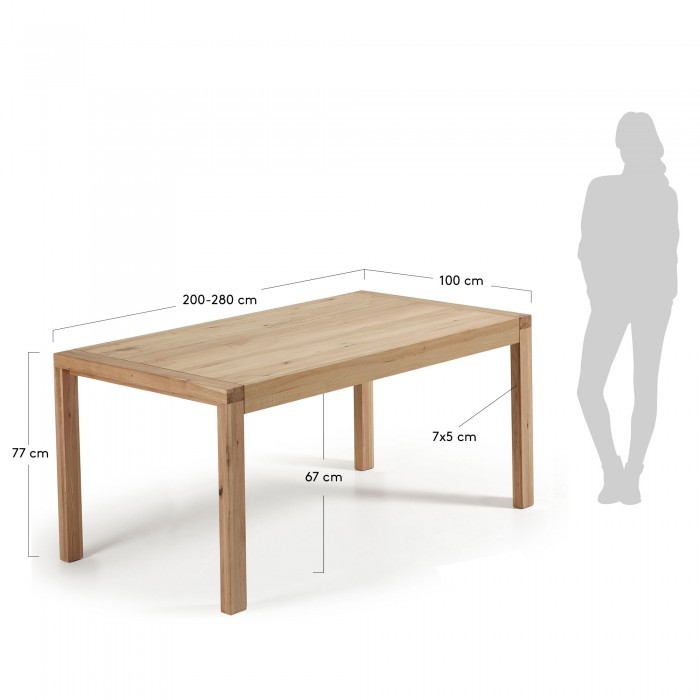 Mesa extensible Briva