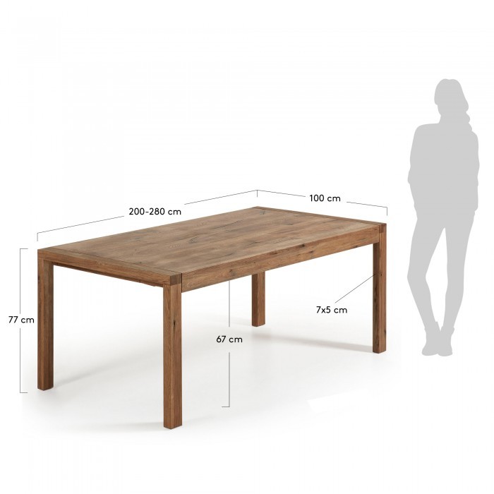 Mesa extensible Briva