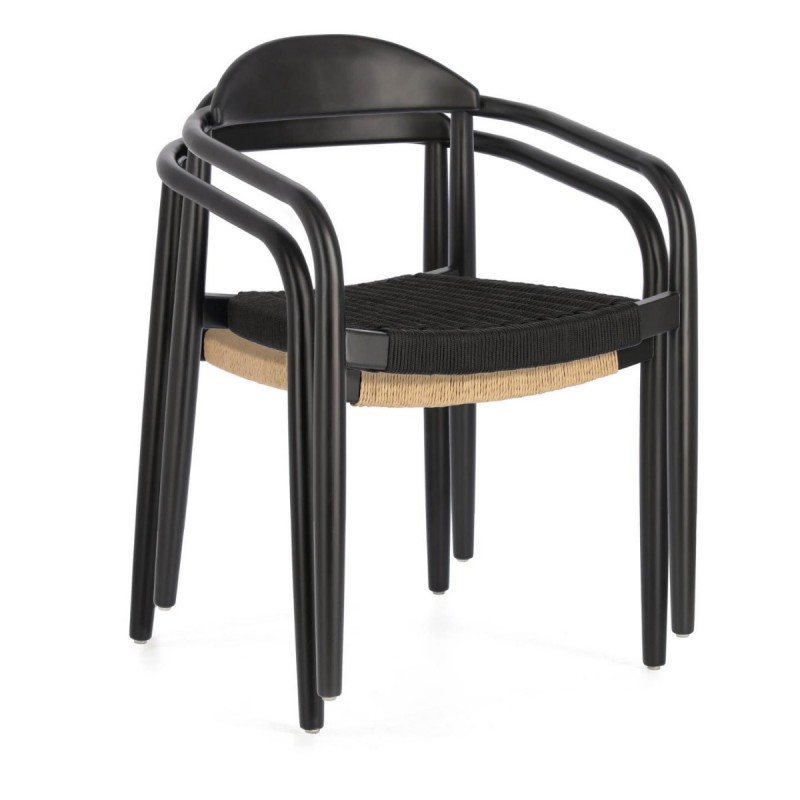 Silla Nina en negro