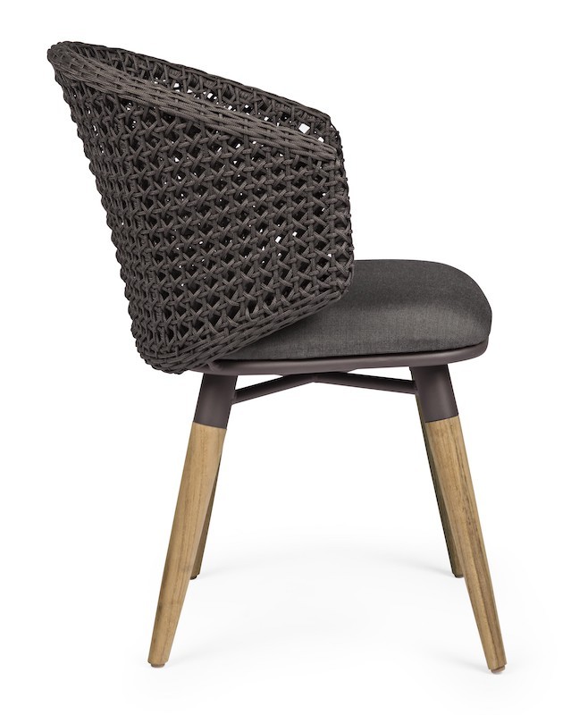 Silla Ninfa para exterior ¡Madera de teca!