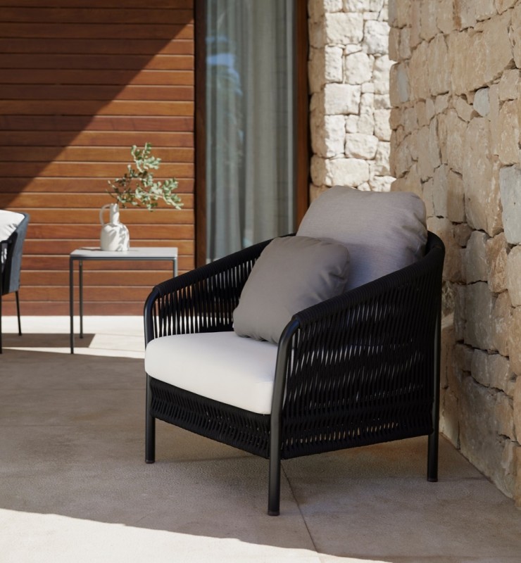 Sillón exterior Estilo Moderno Weave - Point