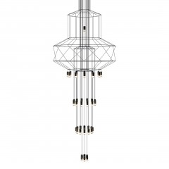 Lámpara de techo Wireflow Chandelier ¡LED! - Vibia