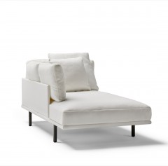 Chaise Longue blanco derecho Long Island - Point