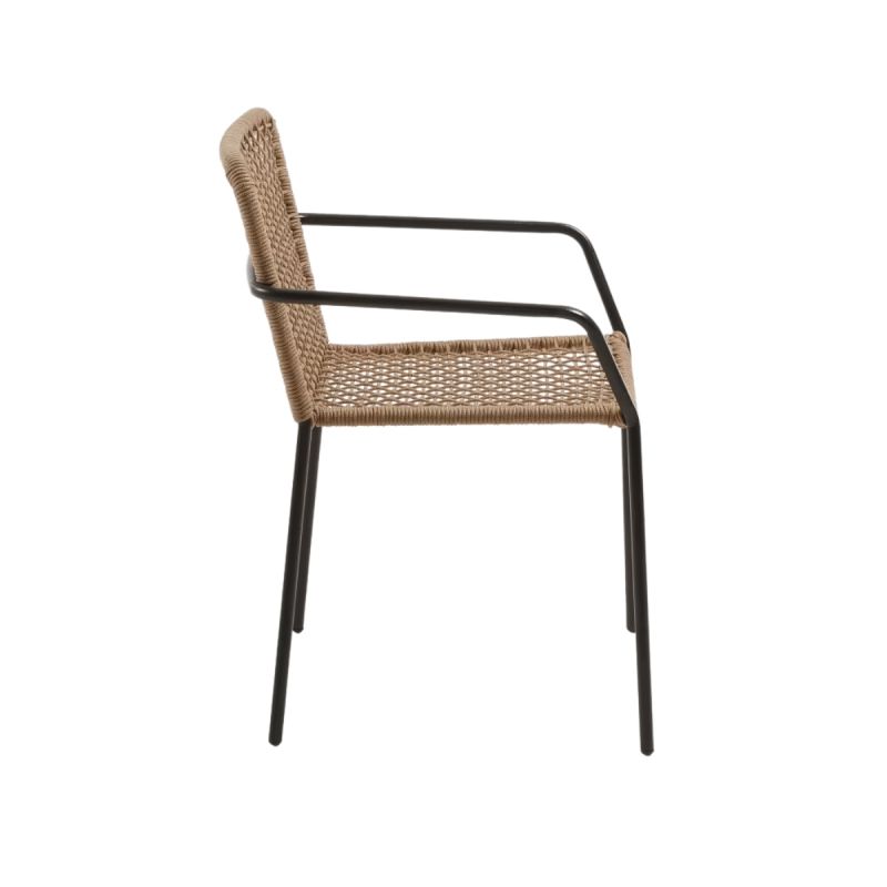 Silla exterior apilable Ellen