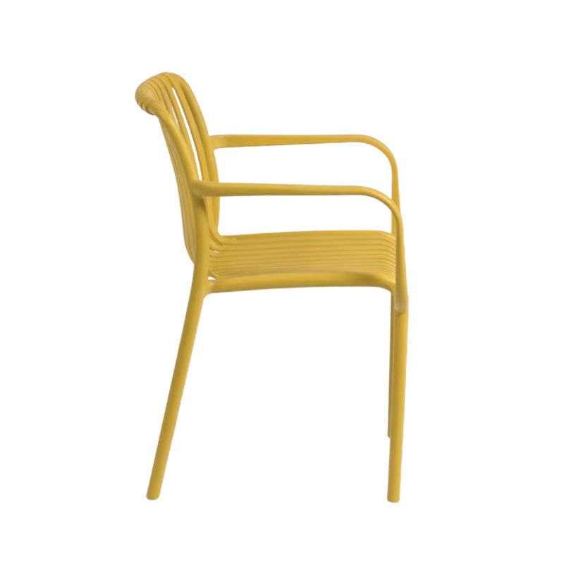 Silla exterior apilable Isabellini