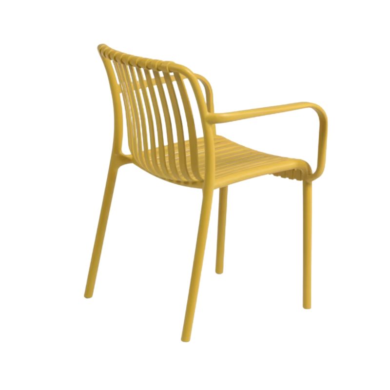 Silla exterior apilable Isabellini