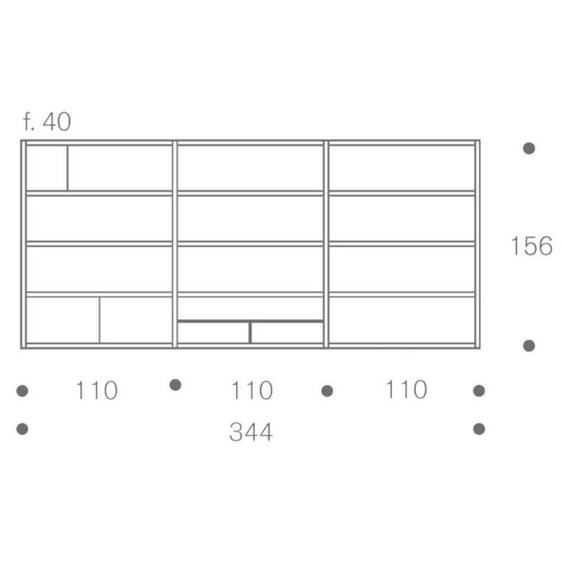 Mueble de TV Kai K5-2 - Treku