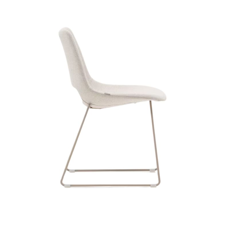 Silla Zahara patas beige