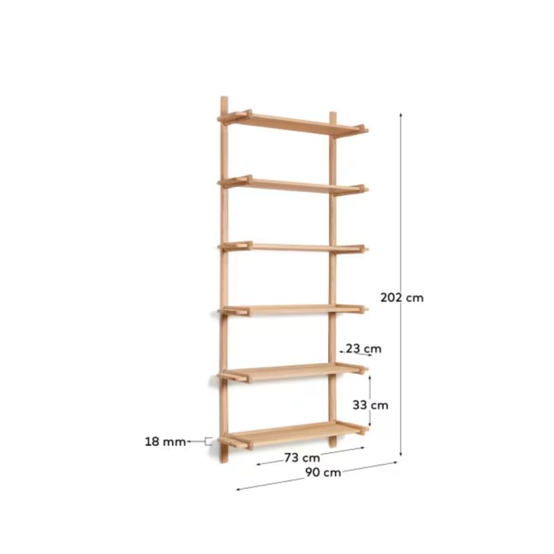 Estantería modular Sitra 6 baldas