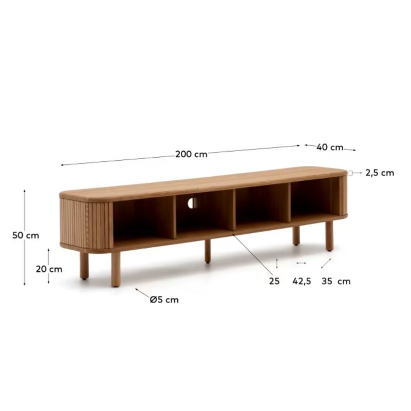 Mueble TV Mailen 2 puertas