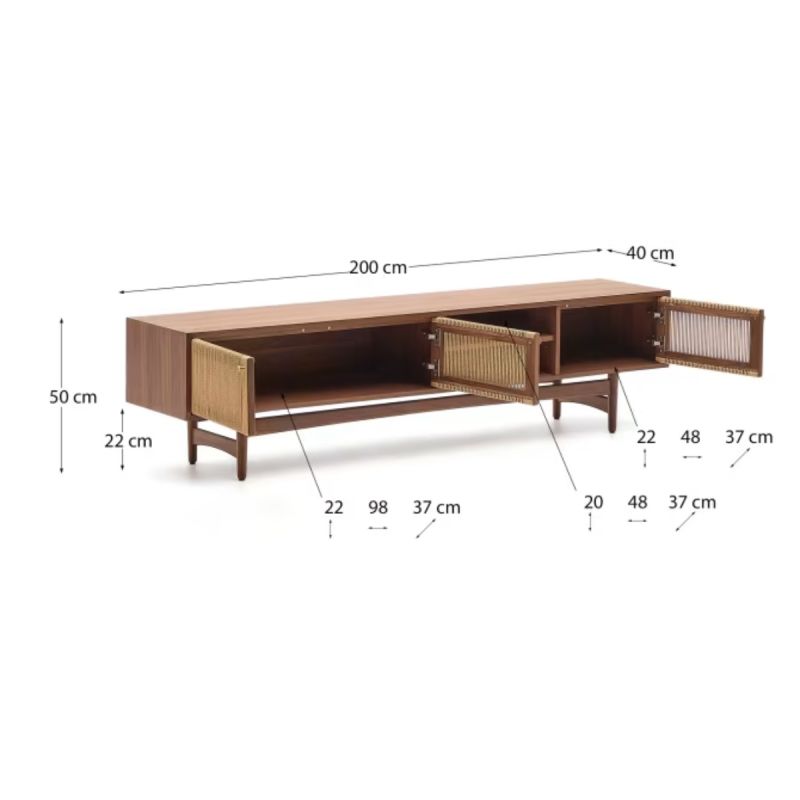 Mueble TV Elan 3 puertas