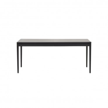 Mesa comedor extensible Lenon negro