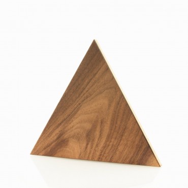 Panel decorativo Triangle Nogal