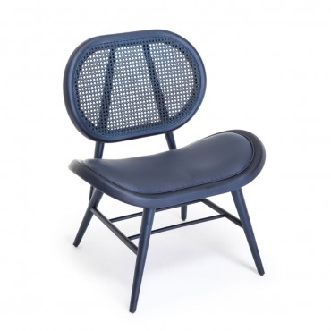 Silla Lounge Bernardes azul - Vergés