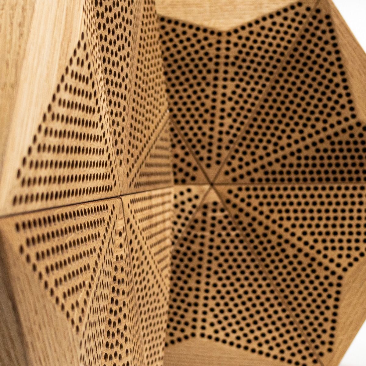 INSONORIZACIÓN DECORATIVA Azulejo Panel acústico Panel absorbente de sonido  Amortiguación de sonido Aislamiento acústico Bloquear ruido Arte de pared  hexagonal Fácil bricolaje -  México