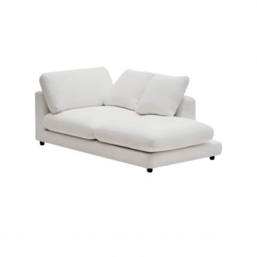 Chaise longue Gala derecho-Blanco