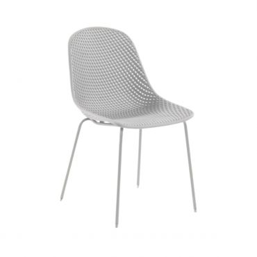 Silla exterior Quinby-Blanco