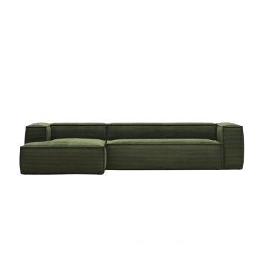 Sofá 4 Blok chaise longue izquierdo pana